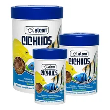 Ração Alcon Cichlids 50g - Acarás - Ciclídeos Zebra Africano Foto mini  2