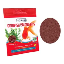 Ração Alcon Goldfish Colour Bits Para Kinguios E Carpas 10g Foto  mini 1