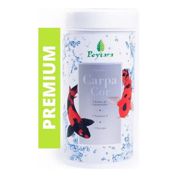 Ração Carpa Cor Poytara 300g Foto 1