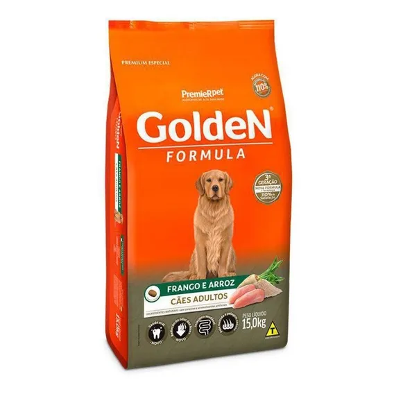 Racao Golden Adulto Frango 15 Kg Foto 1