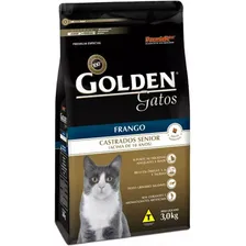 Ração Golden Para Gatos Sênior Castrados Sabor Frango 3 Kg Foto mini  2