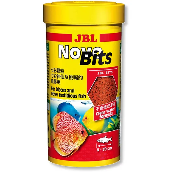 Racao Jbl Bits Refil 250ml 100g Granulado Spid Fish Foto 1