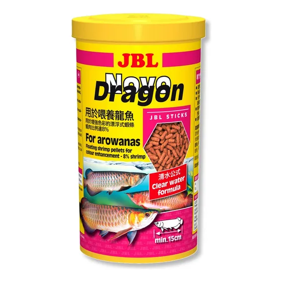 Racao Jbl Dragon Shrimp 1000ml 440g Sticks Spid Fish Foto 1