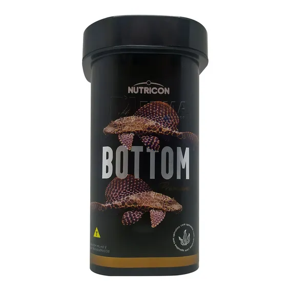Ração Nutricon Bottom Fish 450g Peixes De Fundo Foto 1