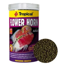 Ração Para Flowerhorn Tropical Flower Horn Adult Pellet 190g Foto mini  2