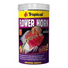 Ração Para Flowerhorn Tropical Flower Horn Adult Pellet 190g Foto  mini 1