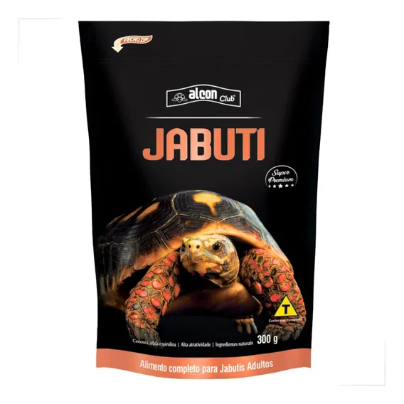 Ração Para Jabuti Alimento Completo 300g Alcon Club Jabuti Foto 1