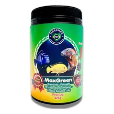 Racao Para Peixes Africanos Max Green 425g Maramar Foto mini 1