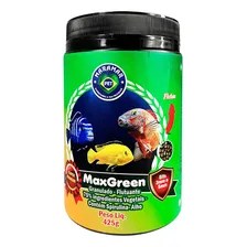 Racao Para Peixes Africanos Max Green 425g Maramar Foto mini 3