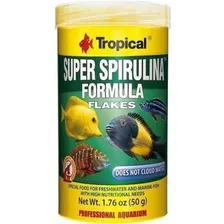 Ração Para Peixes Tropical Super Spirulina Forte Flakes 12g Foto mini  3