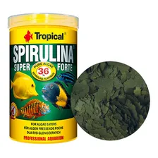 Ração Para Peixes Tropical Super Spirulina Forte Flakes 50g Foto mini 1