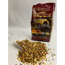 Ração Pássaro Preto Triturada Frutas 400g Raposo Un33 Foto  mini 1