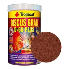 Ração Peixe Disco Discus Gran D-50 Plus Tropical 132g Foto mini  3