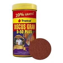 Ração Peixe Disco Discus Gran D-50 Plus Tropical 132g Foto  mini 1