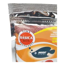 Ração Peixe Mega Food Bits Bolinhas Flutuantes 100g Fina Foto mini  2