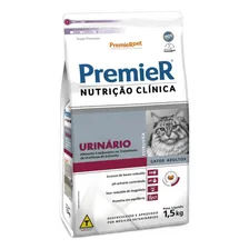 Ração Premier Nutrição Clínica Urinário Para Gatos 1,5 Kg Foto  mini 1