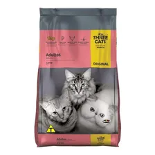 Ração Three Cats Original Gatos Adultos 10,1kg Foto  mini 1