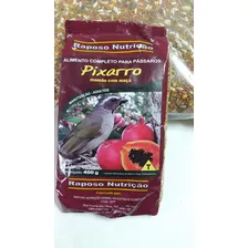 Ração Trinca Ferro Mamão Maça 5kg Mistura Pixarro Raposo S26 Foto mini  2