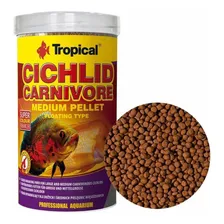 Ração Tropical Cichlid Carnivore Medium Pellet 360g Foto  mini 1