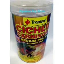 Ração Tropical Cichlid Carnivore Medium Pellet 360g Foto mini  3