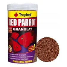 Ração Tropical Red Parrot Granulat 100g Para Peixes Aquário Foto  mini 1
