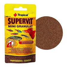 Ração Tropical Supervit Granulat 10g Para Peixes Ornamentais Foto mini 2