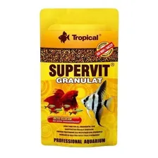 Ração Tropical Supervit Granulat 10g Para Peixes Ornamentais Foto mini 1