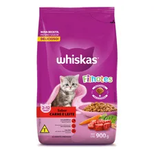 Ração Whiskas Para Gatos Filhotes Sabor Carne e Leite 900g Foto mini  2