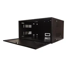 Rack 5u Caixa Mini Organizador Ipec Para Dvr Cftv Telecom Cor Preto Foto mini 1
