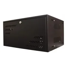 Rack 5u Caixa Mini Organizador Ipec Para Dvr Cftv Telecom Cor Preto Foto mini 2