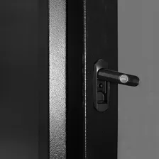 Rack De Piso Fechado 16u Padrao 19 X 570mm - Preto Foto mini 4