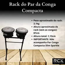 Rack Do Par Da Conga Compacta Foto mini 2