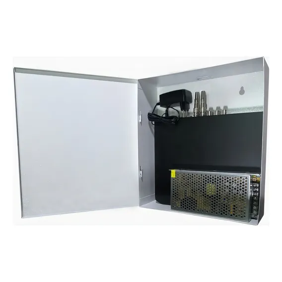 Rack Organizador Mini Max Caixa Metálica P/ Cftv Alarme Dvr Foto 1