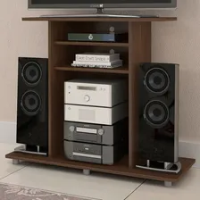 Rack Para Tv Até 32 Polegadas Cipó 2 Prateleiras Café Foto mini 1