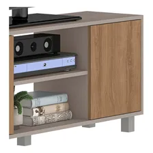Rack Para Tv Até 50 Polegadas Luka 120cm 2 Portas Iawt Foto mini 4