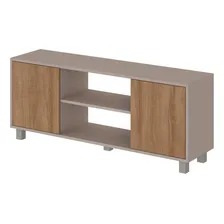 Rack Para Tv Até 50 Polegadas Luka 120cm 2 Portas Iawt Foto mini  2