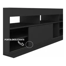 Rack Para Tv Até 60 Polegadas Treviso Preto - Artely Foto mini 4