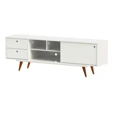 Rack Retrô Weimar Branco 160 Cm Foto mini 4