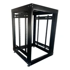 Rack Servidor Aberto 16u X 570mm Piso Desmontável Padrão 19 Cor Preto Foto mini 1