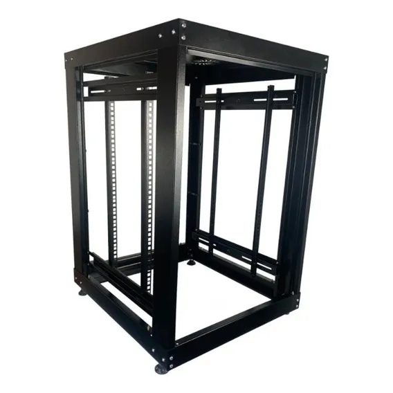 Rack Servidor Aberto 16u X 570mm Piso Desmontável Padrão 19 Cor Preto Foto 1