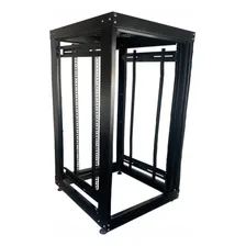 Rack Servidor Aberto 28u X 670mm Piso Desmontável Padrão 19 Cor Preto Foto mini 1