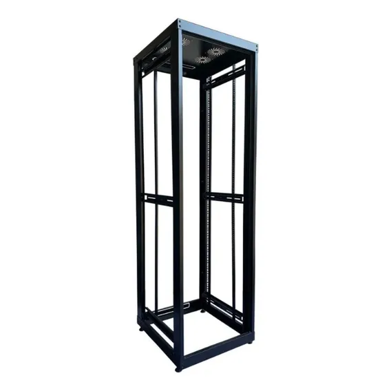 Rack Servidor Aberto 40u X 570mm Piso Desmontável Padrão 19 Cor Preto Foto 1