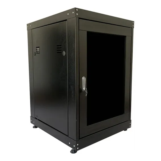 Rack Servidor Piso 16u X 870mm Flex Desmontável Padrão 19 Cor Preto Foto 1
