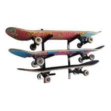 Rack & Suporte De Parede Para Skates - 3 Skates Foto mini 1