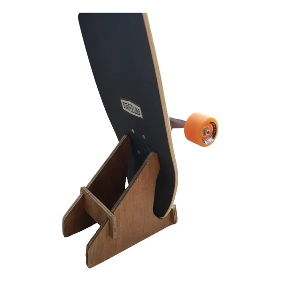 Rack Suporte Expositor Vertical Skate, Simulador Surf, Long Foto 1