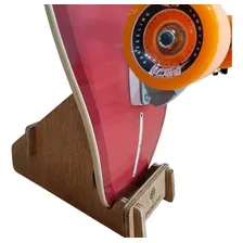 Rack Suporte Expositor Vertical Skate, Simulador Surf, Long Foto mini  2