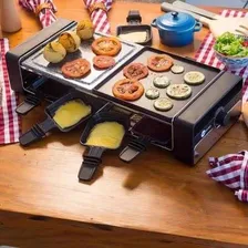 Raclette Grill Elétrica Gourmet - Antiaderente - Fun Kitchen - 110V Foto mini 3
