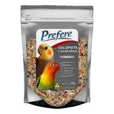 Ração Calopsita E Agapornis Mistura Premium Prefere 500g Foto mini 1