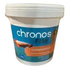 Ração Chronos Peixes Carnivoros Polinutri 1200g Para Peixes Foto mini 1
