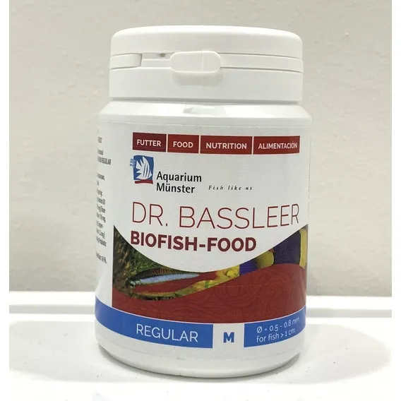 Ração Dr Bassleer Biofish Food Regular M 60g Premium Food Foto 1